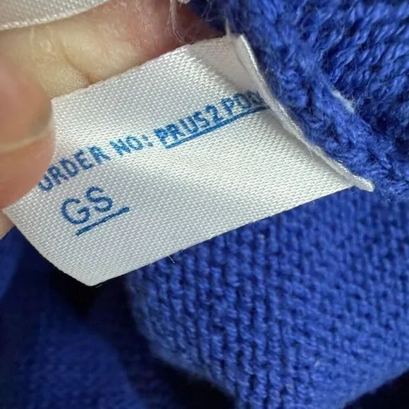 Pringle Sports Nick Faldo Collection Knit Sweater Large Blue Geometric - Picture 5 of 5